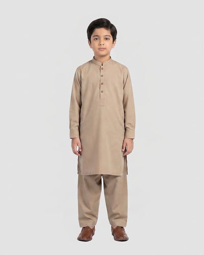 Boys' Plain Shalwar Kameez