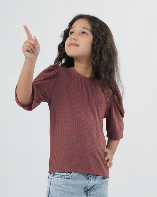 Girls' Half Sleeves T-Shirt