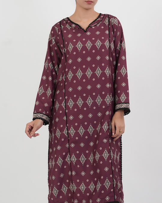 Women's Essentials Printed 2 Pc Suit