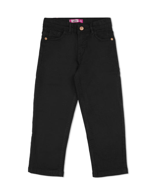 Eminent Girls Straight Fit Denim Pant