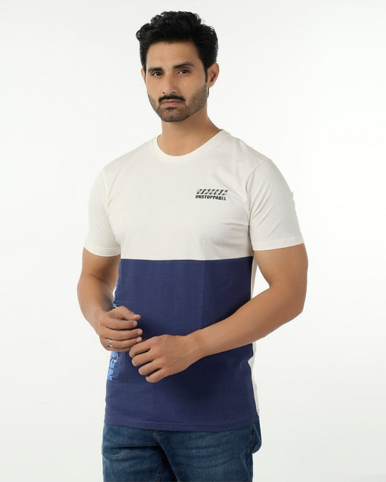 Eminent Men's Half Sleeves T-Shirt - White, Men's T-Shirts & Polos, Eminent, Chase Value