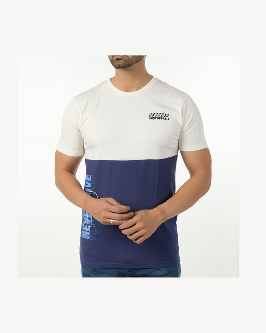 Eminent Men's Half Sleeves T-Shirt - White, Men's T-Shirts & Polos, Eminent, Chase Value