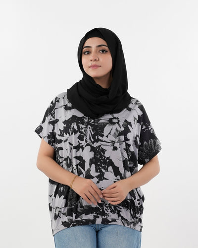 Eminent Women's Half Sleeves T-Shirt - Black