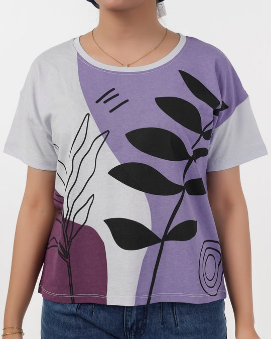 Eminent Women's Half Sleeves T-Shirt - Blue