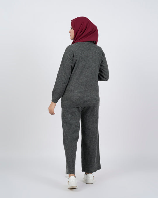 Eminent Women's Co-Ord Set - Charcoal