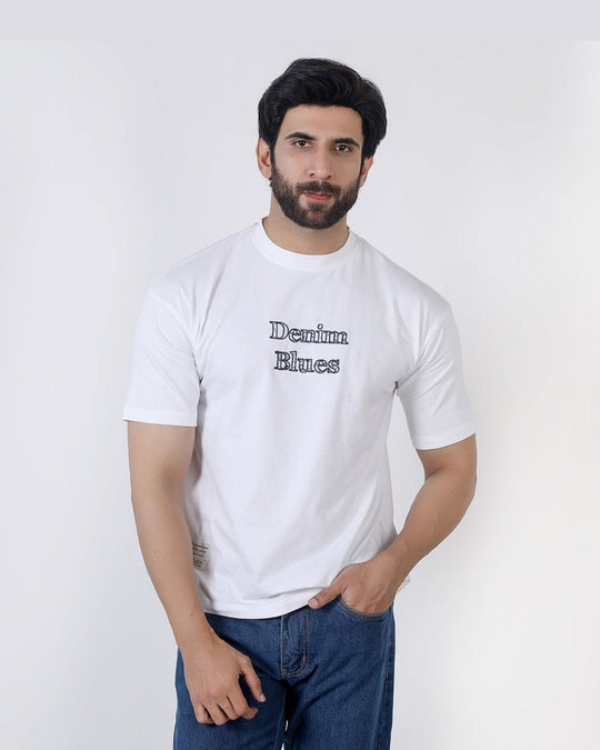 Eminent Men's Half Sleeves Printed T-Shirt - White, Men's T-Shirts & Polos, Eminent, Chase Value