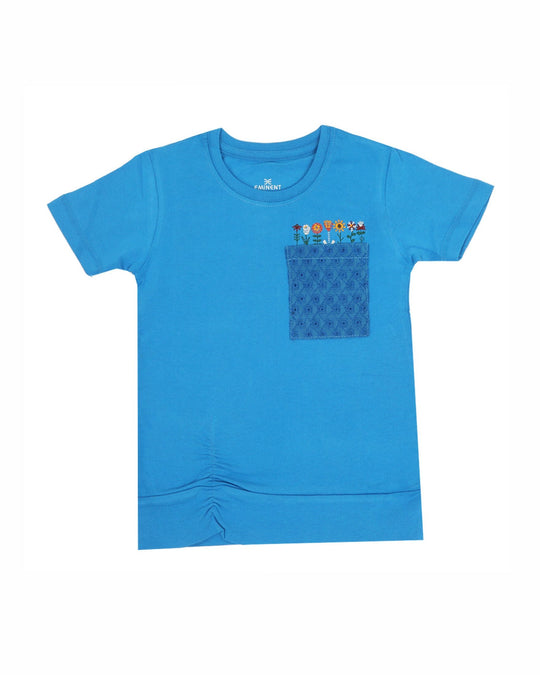 Eminent Girls T-Shirt - Blue, Girls T-Shirts, Eminent, Chase Value