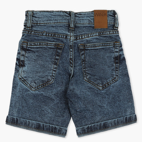 Eminent Boys Denim Short - Mid Blue, Boys Shorts, Eminent, Chase Value