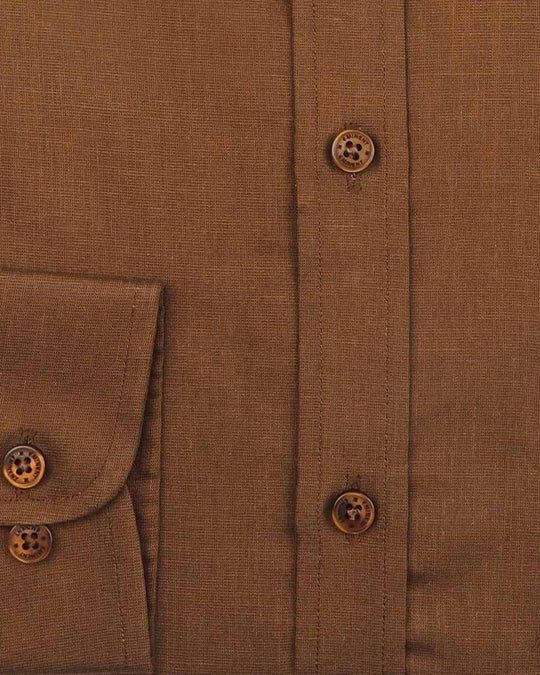 Eminent Men's Chambray Shirt - Brown, Men's Shirts, Eminent, Chase Value