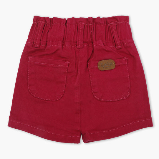 Eminent Newborn Girls Cotton Short - Dark Pink, Newborn Girls Shorts Skirts & Pants, Eminent, Chase Value