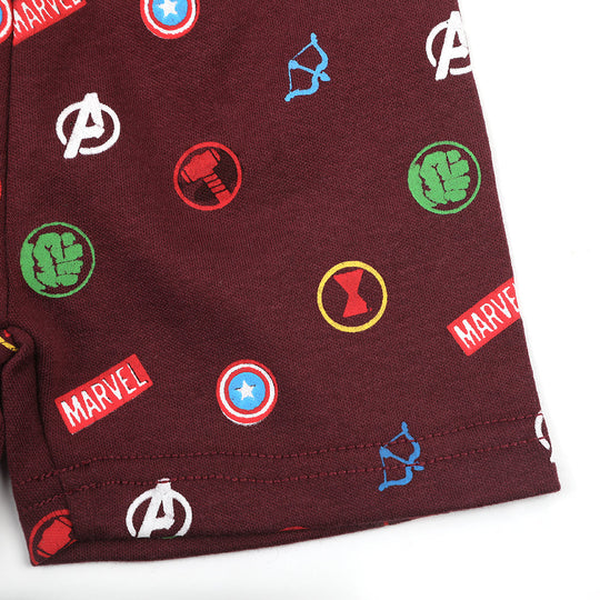 Eminent Newborn Boys Short - Maroon, Newborn Boys Shorts & Pants, Eminent, Chase Value