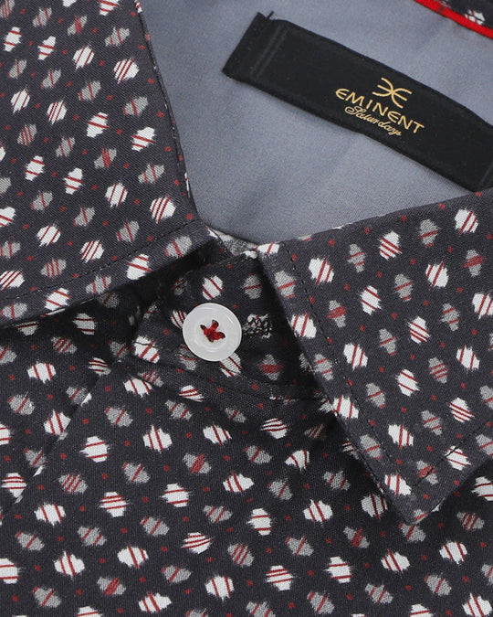 Eminent Men's Saturday Printed Shirt - Multi Color, Men's Shirts, Eminent, Chase Value