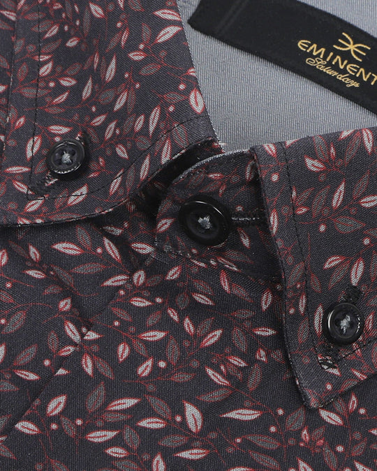 Eminent Men's Saturday Printed Shirt - Purple, Men's Shirts, Eminent, Chase Value