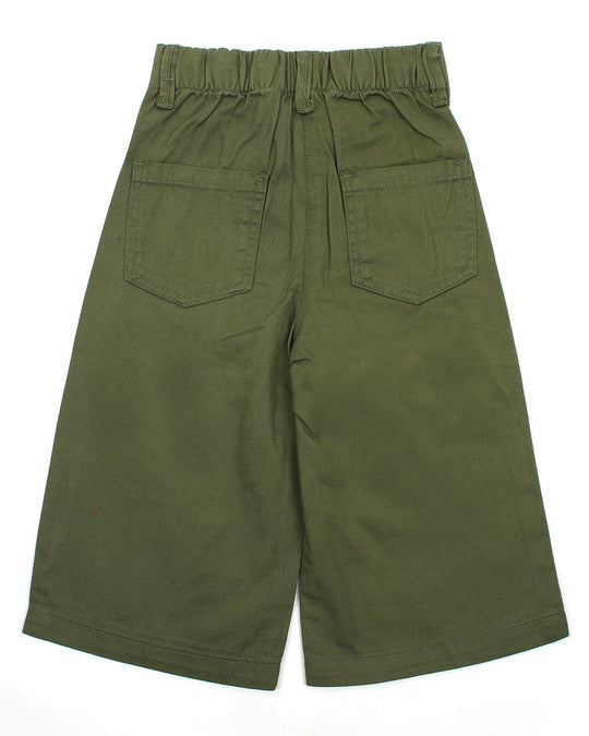 Eminent Girls Cotton Pant - Olive, Girls Pants & Capri, Eminent, Chase Value