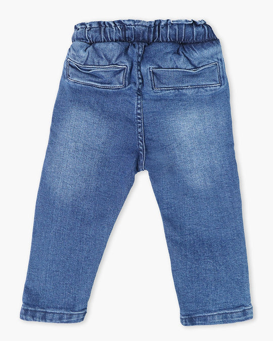 Eminent Girls Denim Trouser - Mid Blue, Girls Shorts Skirts, Eminent, Chase Value