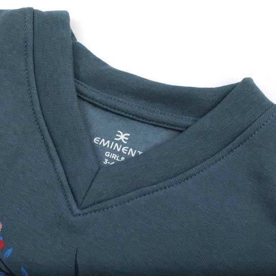 Eminent Girls Full Sleeves T-Shirt - Ocean, Girls T-Shirts, Eminent, Chase Value