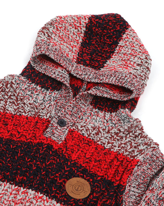 Eminent Boys Full Sleeve Sweater - Maroon & Navy Blue, Boys Sweaters, Eminent, Chase Value