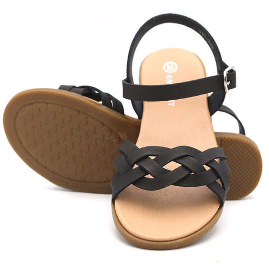 Eminent Girls Sandal DOR-210 - Black, Kids, Girls Sandals, Eminent, Chase Value