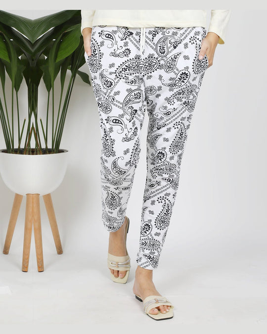 Eminent Women's Knitted Pajama - White, Women Pants & Tights, Eminent, Chase Value
