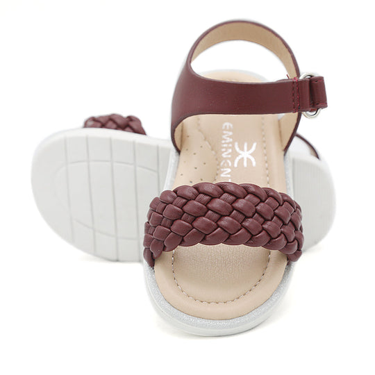 Eminent Girls Sandal DOR-212 - Maroon, Kids, Girls Sandals, Eminent, Chase Value