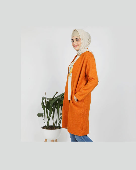 Eminent Women's Full Sleeves Sweater - Rust, Women Sweaters, Eminent, Chase Value