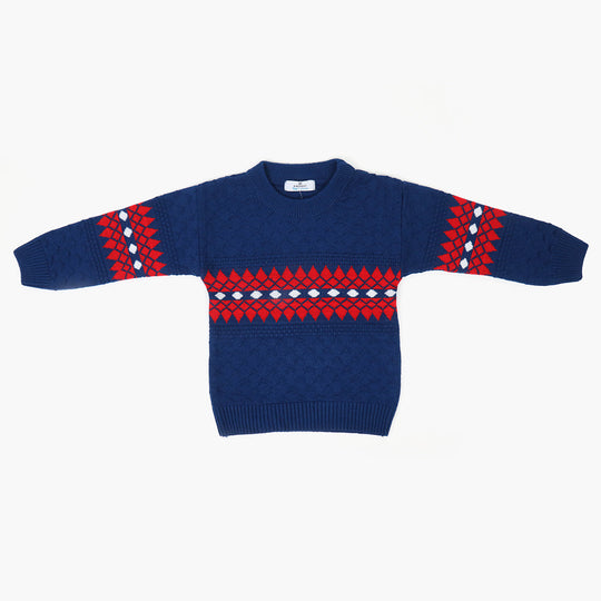 Eminent Boys Crew Neck Sweater - Navy Blue, Boys Sweaters, Eminent, Chase Value