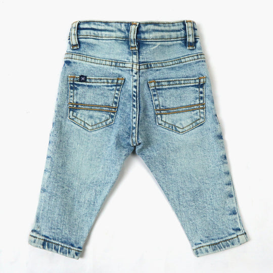 Eminent Newborn Boys Denim Pant - Blue, Newborn Boys Shorts & Pants, Eminent, Chase Value