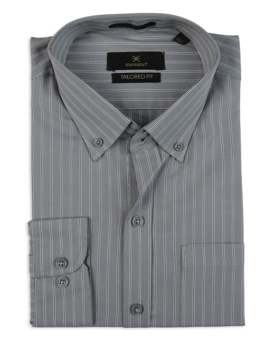 Eminent Men's Formal Stripe Shirt