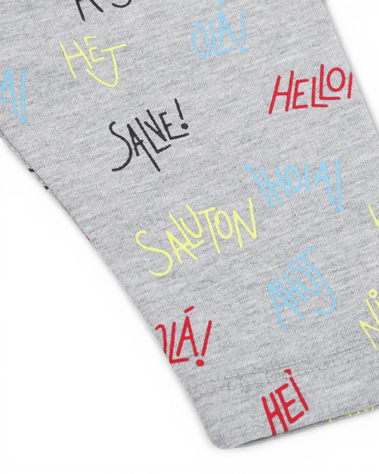 Eminent Newborn Girls Trouser - Ash Grey