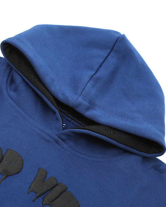 Eminent Girls Full Sleeves Hoodie Jacket - Royal Blue, Girls Hoodies & Sweat Shirts, Eminent, Chase Value
