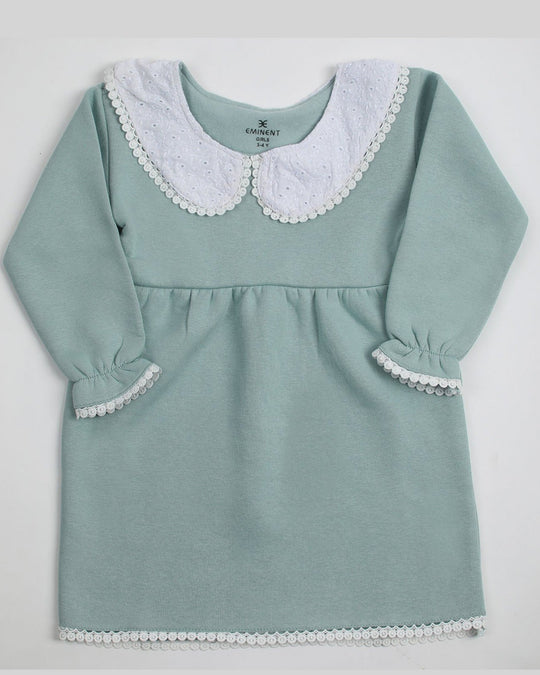 Eminent Girls Frock - Sea Green, Girls Frocks, Eminent, Chase Value