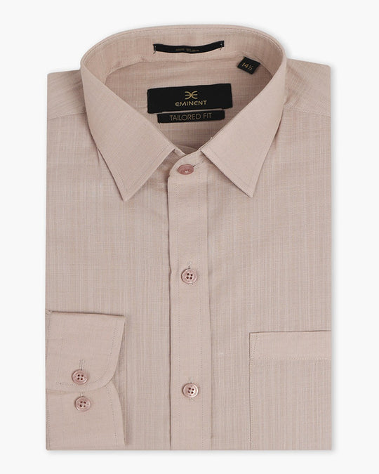 Eminent Men's Formal Shirt - Beige, Men's Shirts, Eminent, Chase Value