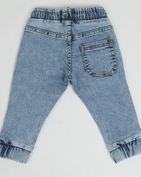 Eminent Newborn Boys Denim Pant - Ice Blue, Newborn Boys Shorts & Pants, Eminent, Chase Value