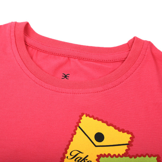 Eminent Girls Full Sleeves T-Shirt - Honey suckle, Girls T-Shirts, Eminent, Chase Value