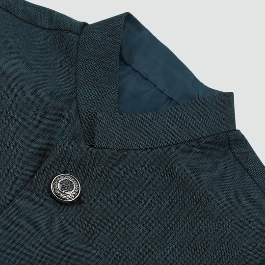 Eminent Boys Plain Waistcoat - Teal, Boys Waistcoats, Eminent, Chase Value