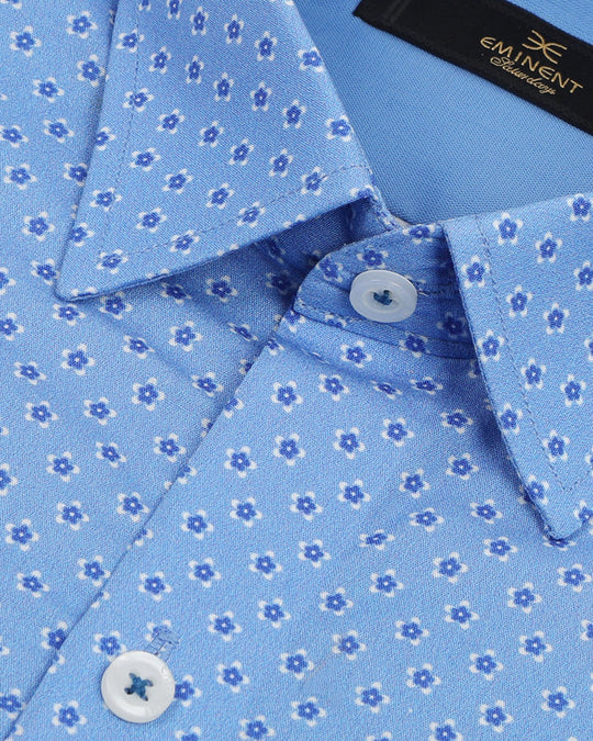 Eminent Men's Saturday Printed Shirt - Blue, Men's Shirts, Eminent, Chase Value