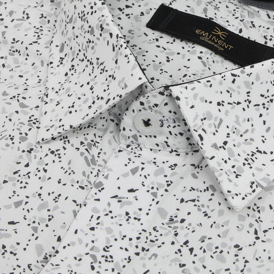 Eminent Men's Saturday Printed Shirt - Grey, Men's Shirts, Eminent, Chase Value