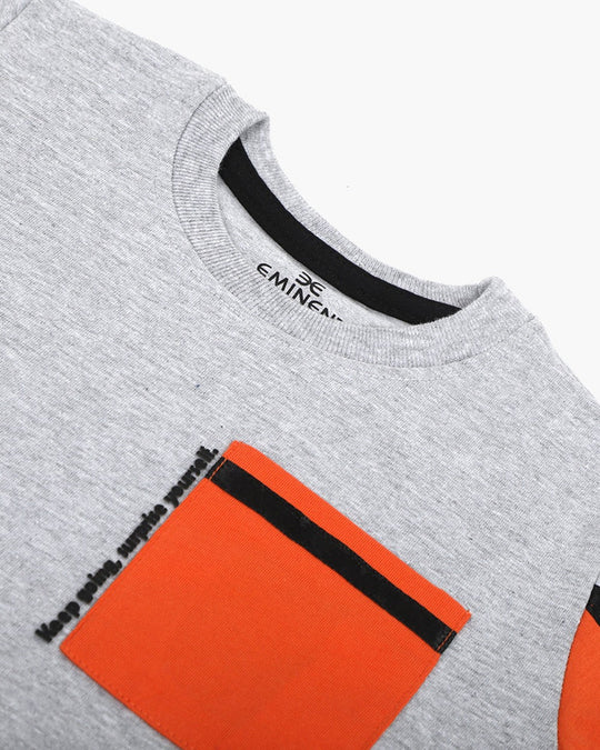 Eminent Boys T-Shirt - Ash Grey, Boys T-Shirts, Eminent, Chase Value