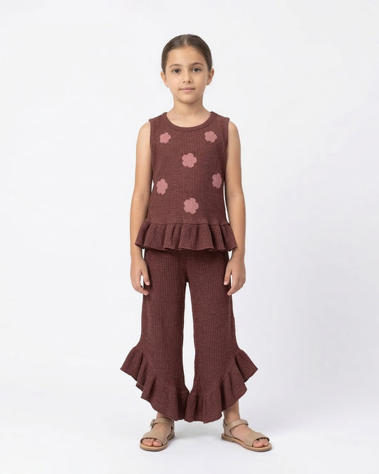 Textured Solid Co-ord Set