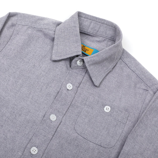 Eminent Boys Full Sleeves Casual Chambray Shirt - Grey, Boys Shirts, Eminent, Chase Value
