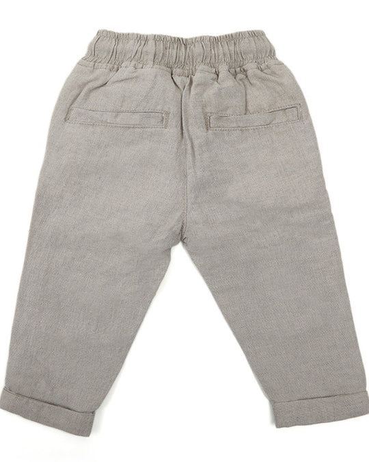 Eminent Newborn Boys Cotton Pant - Beige, Newborn Boys Shorts & Pants, Eminent, Chase Value