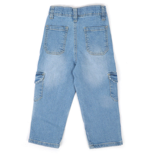 Eminent Girls Denim Capri - Ice Blue, Girls Pants & Capri, Eminent, Chase Value