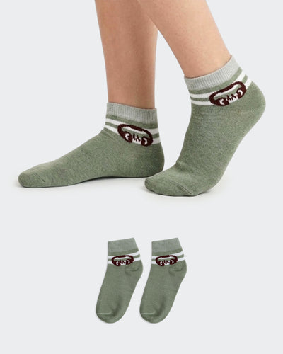 Girls' Printed Ankle Socks
