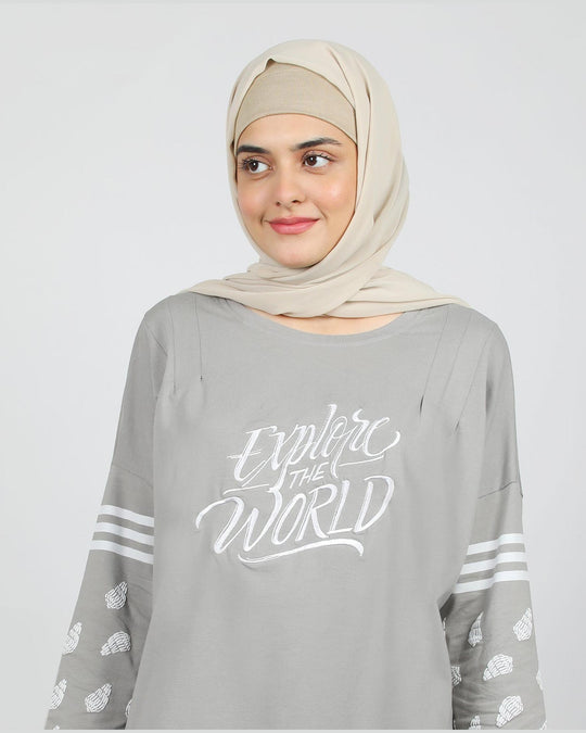 Eminent Women's T-Shirt - Frost Grey, Women T-Shirts & Tops, Eminent, Chase Value