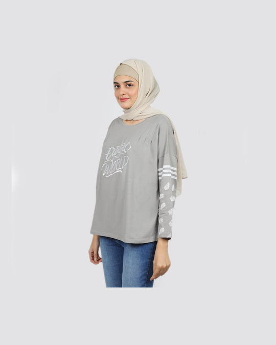 Eminent Women's T-Shirt - Frost Grey, Women T-Shirts & Tops, Eminent, Chase Value