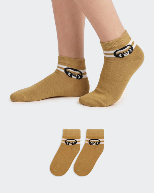 Girls' Printed Ankle Socks