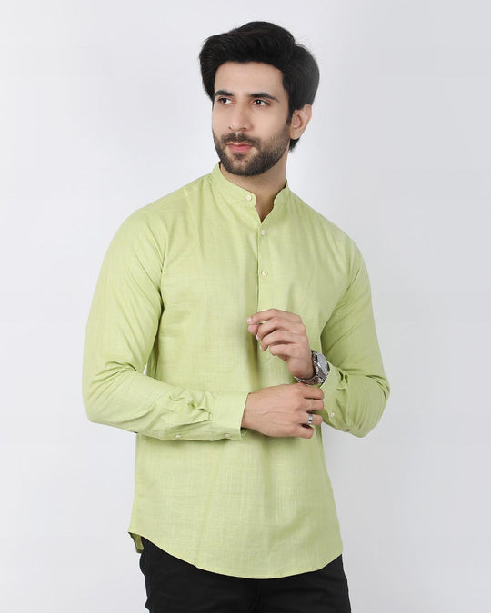 Eminent Men's Casual Shirt - Light Olive Green, Men's Shirts, Eminent, Chase Value