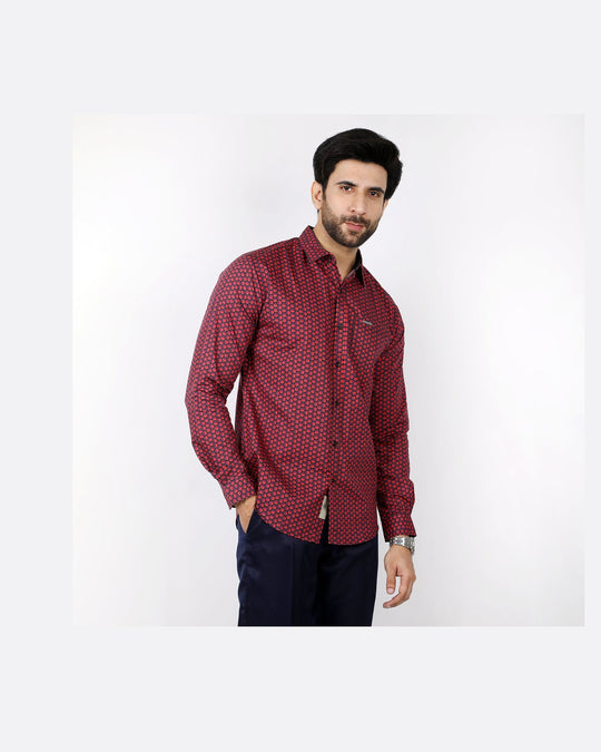 Eminent Men's Casual Shirt - Red, Men's Shirts, Eminent, Chase Value