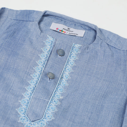 Eminent Newborn Boys Shalwar Suit - Blue, Newborn Boys Shalwar Suits, Eminent, Chase Value