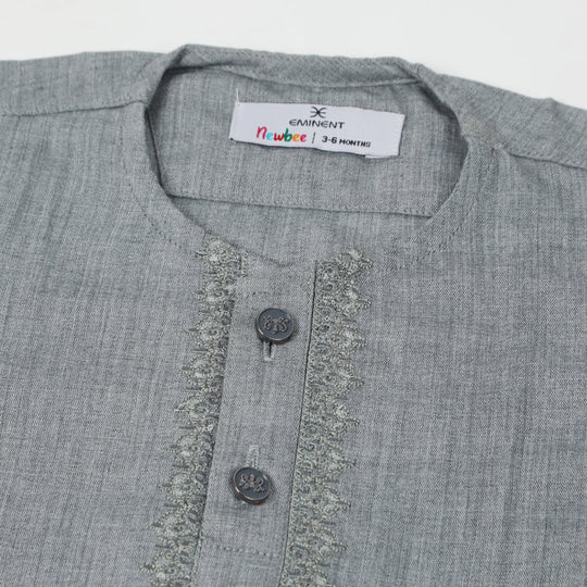Eminent Newborn Boys Shalwar Suit - Grey, Newborn Boys Shalwar Suits, Eminent, Chase Value